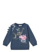 Nmmapo Peppapig Nreg Sweat Bru Cplg Tops Sweatshirts & Hoodies Sweatsh...