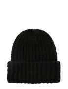 Nkfmadia Knit Beanie Accessories Headwear Hats Beanie Black Name It