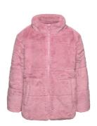 Nkfmila Faux Fur Jacket Pb Jakke Pink Name It