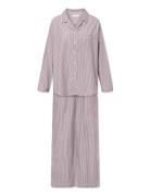 Edith Pajama Pyjamas Nattøj Red STUDIO FEDER