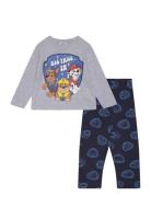 Pyjama Pyjamassæt Grey Paw Patrol