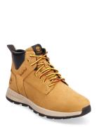 Mid Lace Up Sneaker Snørestøvler Beige Timberland