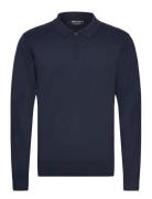 Invimish Tops Polos Long-sleeved Navy INDICODE