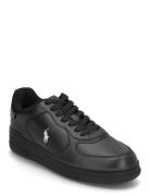 Masters Court Leather Sneaker Low-top Sneakers Black Polo Ralph Lauren