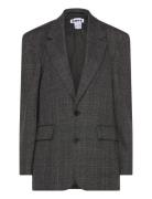 Wipe Blazer Blazers Single Breasted Blazers Grey Hope