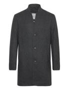 Wool Coat Uldfrakke Frakke Grey Tom Tailor