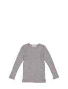 Tamra Tops T-shirts Long-sleeved T-Skjorte Grey MarMar Copenhagen