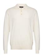 Inancona Polo Tops Polos Long-sleeved White INDICODE