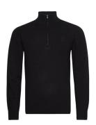 Inpromille Tops Knitwear Half Zip Jumpers Black INDICODE