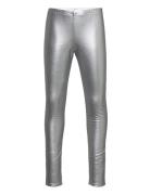 Leggings Fake Fur Stretch For Girl Bottoms Leggings Silver Boboli