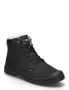 Sp20 Cuff Lth Shoes Boots Ankle Boots Laced Boots Black Palladium