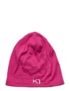 Tikse Beanie Sport Headwear Beanies Pink Kari Traa