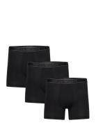 Men's Knit 3-Pack Boxer Boxershorts Black Emporio Armani