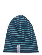 Topline Fleece Cap Navy/Turq Str 04 S 2-4 Year Accessories Headwear Ha...