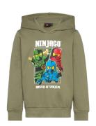 Lwscout 600 - Sweatshirt Tops Sweatshirts & Hoodies Hoodies Khaki Gree...