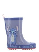 Lilostitch Rubberboot Shoes Rubberboots High Rubberboots Purple Lilo &...