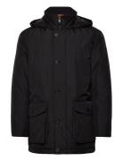 Osiass Parka Jakke Black BOSS