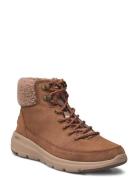 Womens On The Go Glacial Ultra - Woodlands Shoes Wintershoes Brown Ske...