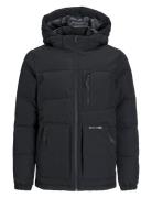 Jjeotto Puffer Jacket Sn Jnr Foret Jakke Black Jack & J S