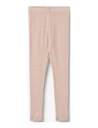 Wool Silk Leggings Agi Bottoms Leggings Pink Wheat