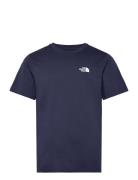 M S/S Simple Dome Tee Sport T-Kortærmet Skjorte Navy The North Face