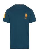 Player 3 Tshirt Tops T-Kortærmet Skjorte Navy U.S. Polo Assn.