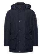 Osiass Parka Jakke Navy BOSS