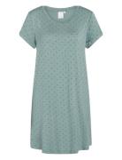Nicole Shortsleeved Dress Nattøj Green CCDK Copenhagen