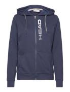 Club Greta Hoodie Fz Women Sport Sweatshirts & Hoodies Hoodies Blue He...