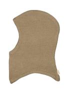 Abel Accessories Headwear Balaclava Khaki Green MarMar Copenhagen