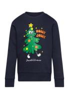 Jjxmas Jolly Sweat Crew Neck Jnr Tops Sweatshirts & Hoodies Sweatshirt...