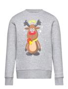 Jjxmas Jolly Sweat Crew Neck Jnr Tops Sweatshirts & Hoodies Sweatshirt...