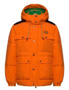 Cp Alaska 4 Pocket Detachable Hooded Jkt Uldfrakke Frakke Orange Ciess...