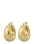 Boyd Hoops Accessories Jewellery Earrings Hoops Gold Edblad