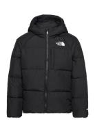 B North Down Hooded Jacket Foret Jakke Black The North Face