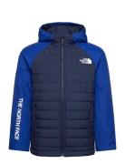 B Never Stop Synthetic Jacket Foret Jakke Blue The North Face