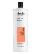 Nioxin System 4 Shampoo For Colored Thinning Hair 1000 Ml Shampoo Nude...