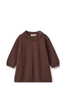 Knit Dress Nannie Dresses & Skirts Dresses Baby Dresses Long-sleeved B...