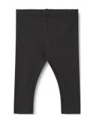 Rib Leggings Maddy Bottoms Leggings Black Wheat