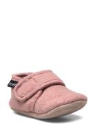 Baby Wool Slippers Slippers Hjemmesko Pink CeLaVi