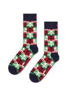 Multi Color Gift Sock Underwear Socks Regular Socks Navy Happy Socks