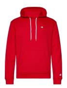 Hooded Sweatshirt Tops Sweatshirts & Hoodies Hoodies Red Champion