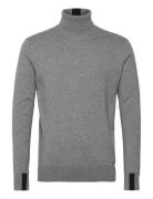 Mmgadam Supima Rollneck Knit Tops Knitwear Turtlenecks Grey Mos Mosh G...