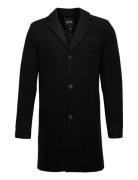 Onsjaylon Wool Coat Otw Uldfrakke Frakke Black ONLY & SONS