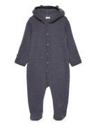 Hush Wool Wholesuit Outerwear Fleece Outerwear Fleece Suits Navy Fixon...