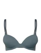 Lift Demi Lingerie Bras & Tops Push Up Bras Blue Calvin Klein