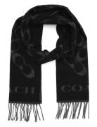 Bias Signature C Muffler Accessories Scarves Winter Scarves Black Coac...