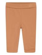 Pants - Solid Bottoms Leggings Orange Fixoni