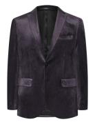 Mageorge F Suits & Blazers Blazers Single Breasted Blazers Purple Mati...