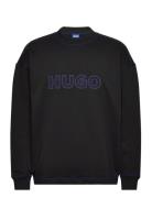 Nitlogolong Tops Sweatshirts & Hoodies Sweatshirts Black HUGO BLUE